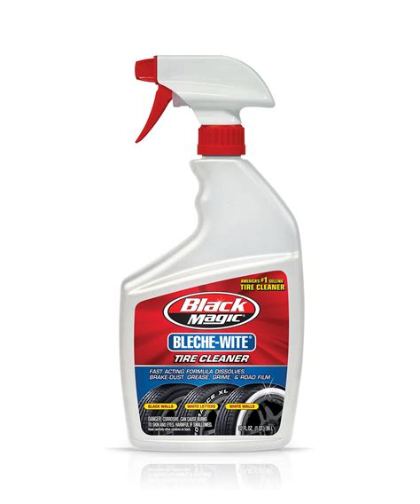 Enhance Your Car's Look with Black Magic Bleche-Wite Tire Cleaner